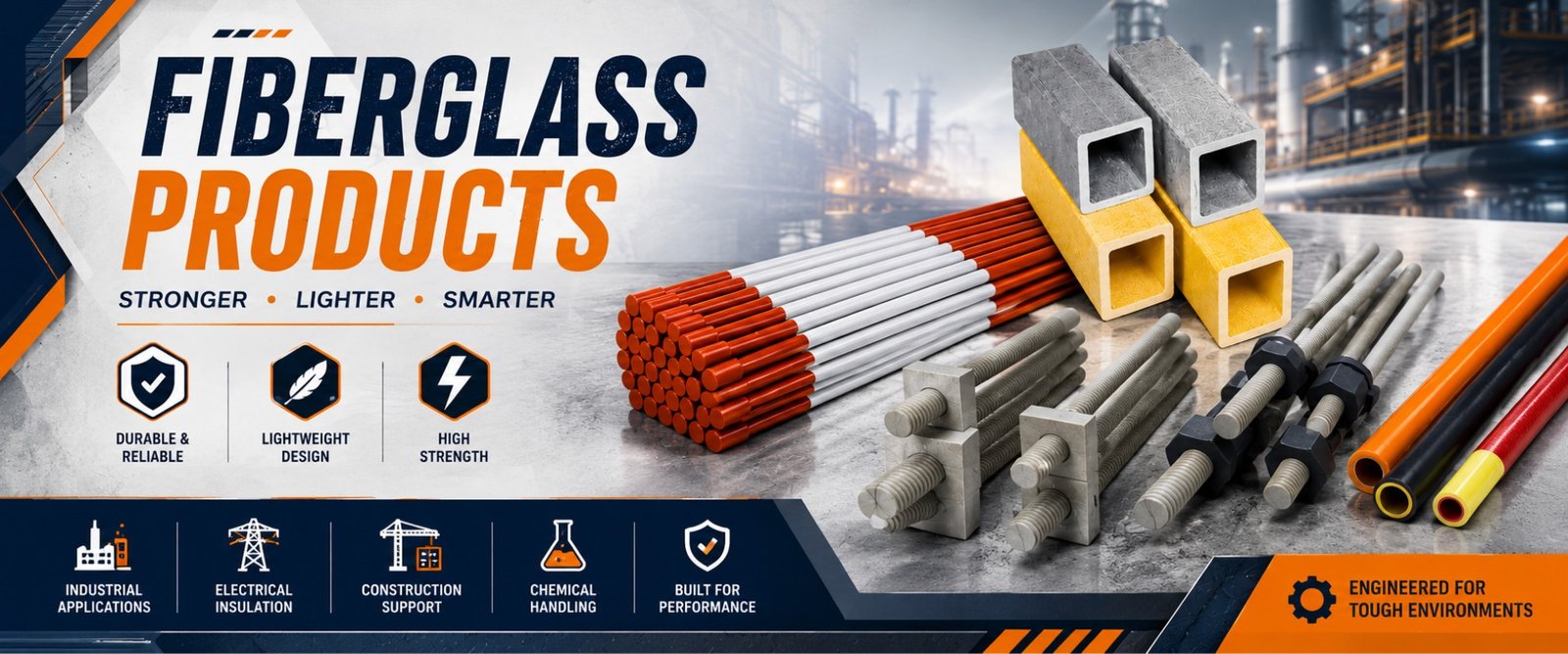 Fiberglass Products Banner