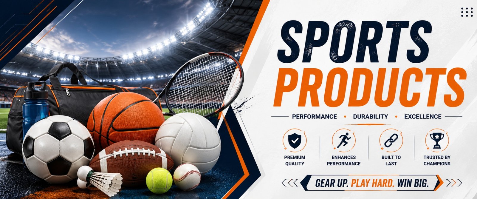 Sports Products Banner